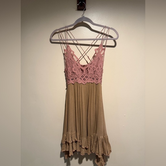 Free People Dresses & Skirts - Free People Adella Slip Mini Dress